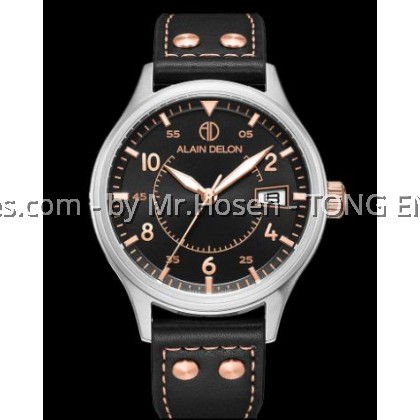 Alain Delon Pilot Watch Quartz AD489-1335